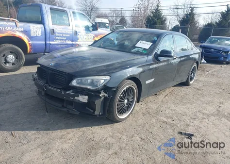 2015 BMW 750Li xDrive z USA, uszkodzony, nr VIN WBAYF8C5XFD655059